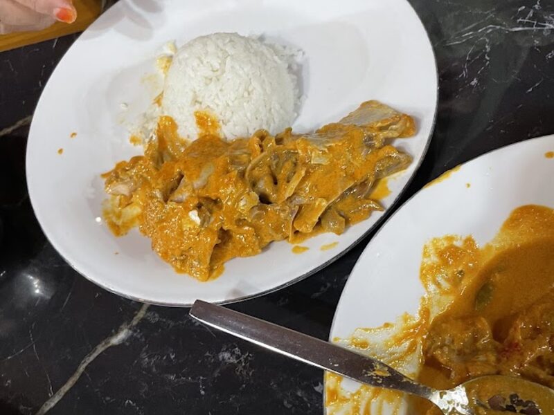 Hidangan khas Padang Mande Elok